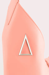 BABY PINK "MARA BAG" IN NAPPA CALFSKIN LEATHER