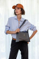 Black Topo "Spritz" in NAPPA Calfskin leather - Monte Sharp