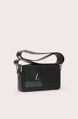 BLACK TOPO "The Lift" in NAPPA Calfskin leather - Monte Sharp