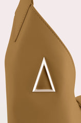 CARAMEL "MARA BAG" IN NAPPA CALFSKIN LEATHER - Monte Sharp
