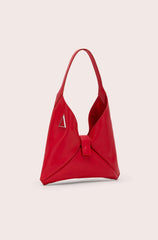 Red Lipstick "MARA BAG" IN NAPPA CALFSKIN LEATHER - Monte Sharp