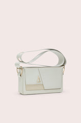 White Cream "The Lift" Bag in NAPPA Calfskin leather - Monte Sharp