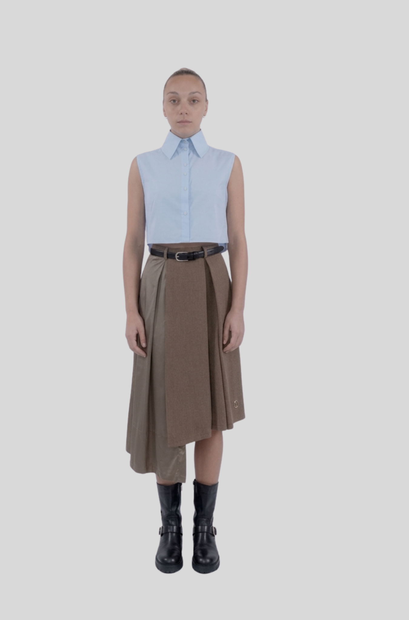 OPEN CROP SHIRT