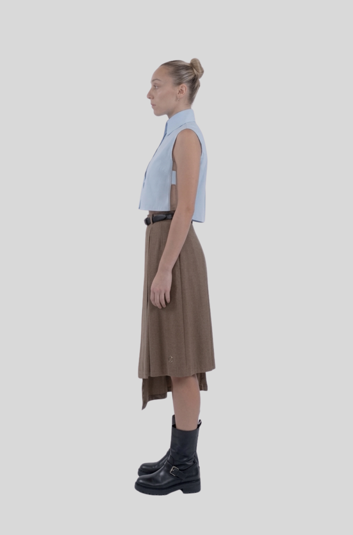 OPEN CROP SHIRT