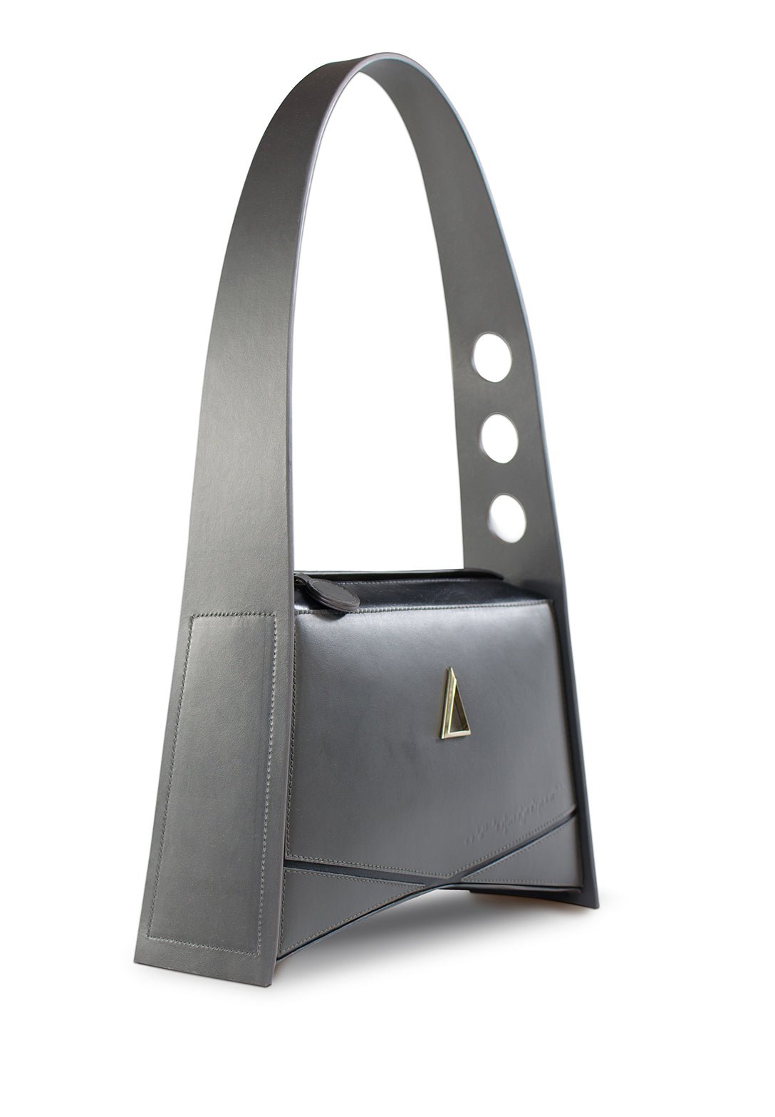 Black Topo "Spritz" in NAPPA Calfskin leather  - Monte Sharp