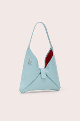 Blue Glass "MARA BAG" IN NAPPA CALFSKIN LEATHER - Monte Sharp
