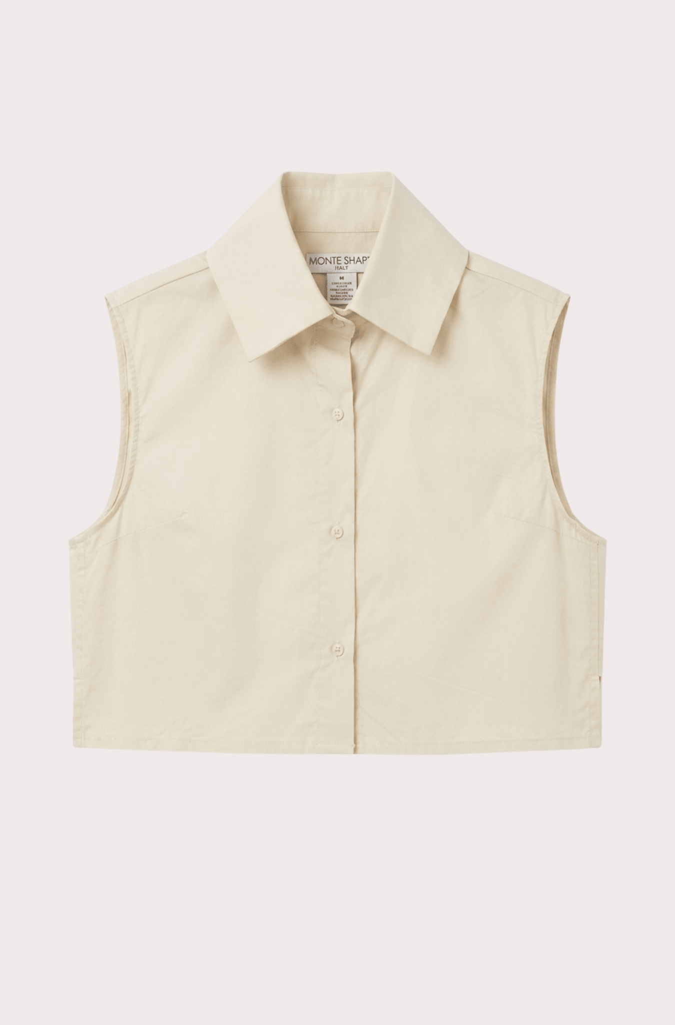 OPEN CROP SHIRT - Monte Sharp